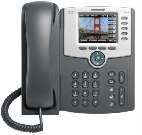 картинка SPA525G2 IP-телефон Linksys  на 5 линий, цветной дисплей от магазина Интерком-НН