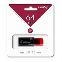 картинка Память USB 64Gb Smart Buy Click черный 2.0 (SB64GBCL-K) от магазина Интерком-НН