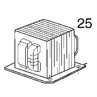 картинка Panasonic F621B6S10LP Трансформатор для СВЧ NN-G335, NN-S215, NN-S235 800 Вт от магазина Интерком-НН