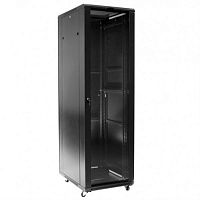 картинка Шкаф напольный 32U серия TE (600х600х1610), черный, разобранный Netko (упакован в 2 коробки) от магазина Интерком-НН