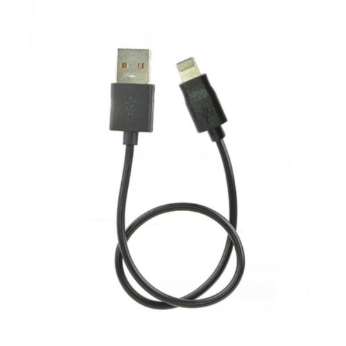 картинка Кабель USB Robiton P16 USB - Apple 8pin (Lightning) для заряда портативных устройств, 0.3м, черный от магазина Интерком-НН фото 2