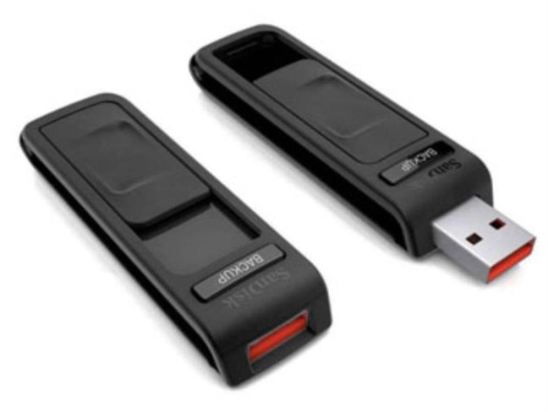 картинка Память USB 8 Gb SanDisk Cruzer Slice CZ37 черный от магазина Интерком-НН фото 2