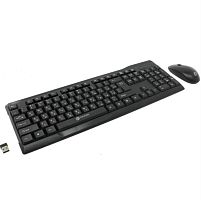 картинка OKLICK 230M Комплект (клавиатура+мышь), USB, беспроводной, черный от магазина Интерком-НН