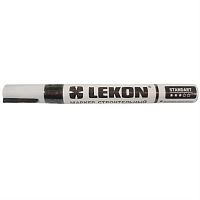 картинка Lekon 011804 маркер с нитроэмалью строительный (черный) для разметки от магазина Интерком-НН