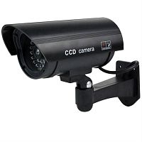 картинка Фальш-камера цилиндрическая (муляж уличной видеокамеры), цвет черный от магазина Интерком-НН