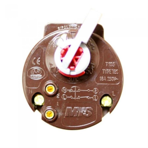 картинка Терморегулятор стержневой 100850 16A 70/83 градуса для водонагревателей TBS от магазина Интерком-НН фото 3