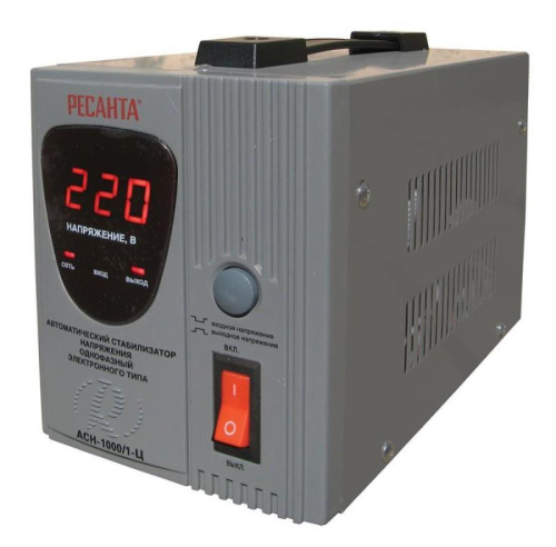 картинка Ресанта ACH-1000/1-Ц (1 кВт) Стабилизатор напряжения однофазный  от магазина Интерком-НН фото 2