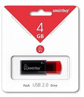 картинка Память USB 4 Gb Smart Buy Click черный 2.0 (SB4GBCL-K) от магазина Интерком-НН