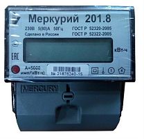 картинка Электросчетчик Меркурий 201.8 один тариф от магазина Интерком-НН