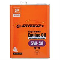 картинка Autobacs Engine Oil FS 5W-40 SP/CF моторное масло синтетическое (4л) от магазина Интерком-НН