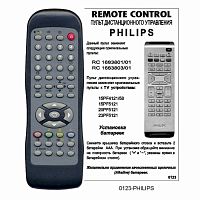 картинка Huayu RC-1683801/1683803 [19621) пульт дистанционного управления (ПДУ) для телевизора Philips  от магазина Интерком-НН