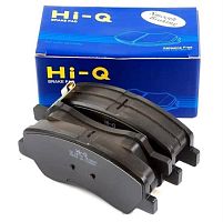 картинка Hi-Q SP1399 комплект колодок тормозных HYUNDAI SOLARIS 10-/KIA RIO 11- передние дисковые от магазина Интерком-НН