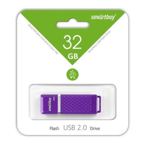 картинка Память USB 32Gb Smart Buy Quartz фиолетовый 2.0 (SB32GBQZ-V) от магазина Интерком-НН фото 2