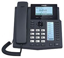 картинка Телефон IP Fanvil X5U черный от магазина Интерком-НН