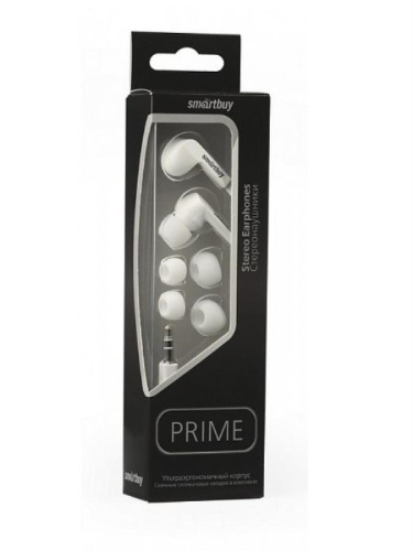 картинка Smartbuy PRIME SBE-120 Внутриканальные наушники, белые от магазина Интерком-НН