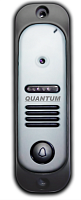 картинка Quantum QM-307H Накладная антивандальная цветная вызывная видеопанель, цвет: серебро от магазина Интерком-НН
