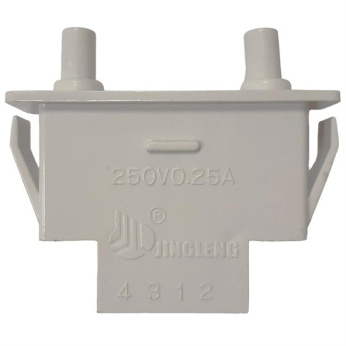 картинка Выключатель света 306(12) 2-х кнопочный, 3 контакта 250V, 0.25A для холодильника  от магазина Интерком-НН