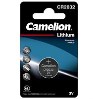 картинка Camelion Lithium CR2032-BP1 элемент питания (батарейка) 3V от магазина Интерком-НН
