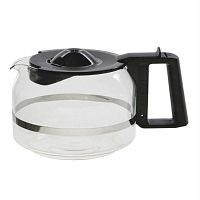 картинка Bosch 00460301 Стеклянная заварочная колба для кофеварки, чёрная, на 10 чашек, в сборе, для TKA1..,  от магазина Интерком-НН