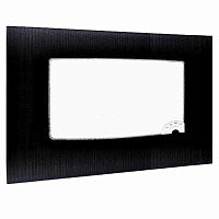 картинка Gefest 1100.66.0.003-12 стекло панорамное двери духовки 598х417мм плиты 1100 черное от магазина Интерком-НН