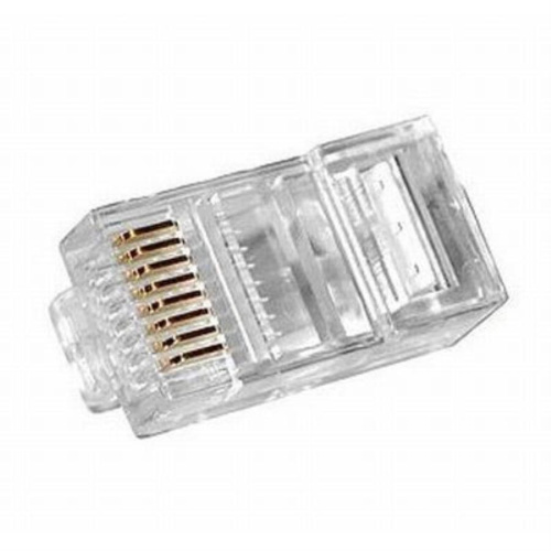 картинка Разъем RJ-45 (RJ45, 8P8C, 8P-8C, 8Р8С, 8Р-8С) 8 контактов для LAN WAN Ethernet от магазина Интерком-НН
