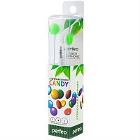 картинка Perfeo PF-CAN-GRN Внутриканальные наушники, зеленые от магазина Интерком-НН